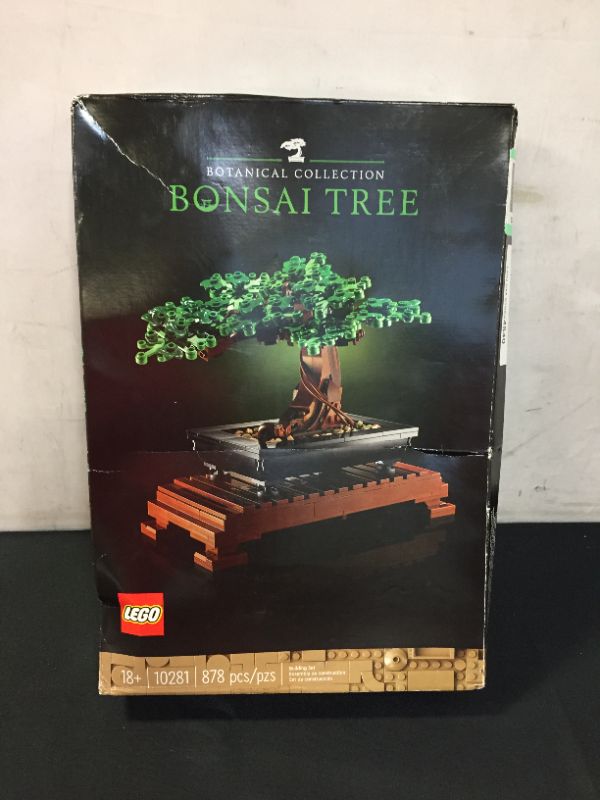 Photo 2 of LEGO Bonsai Tree 10281 Building Kit, a Building Project to Focus The Mind with a Beautiful Display Piece to Enjoy, New 2021 (878 Pieces)
