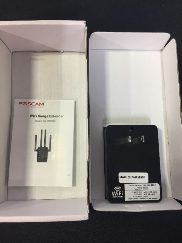 Photo 4 of FOSCAM HOME SECURITY WIRELESS RANGE EXTENDER WD-R1200U
