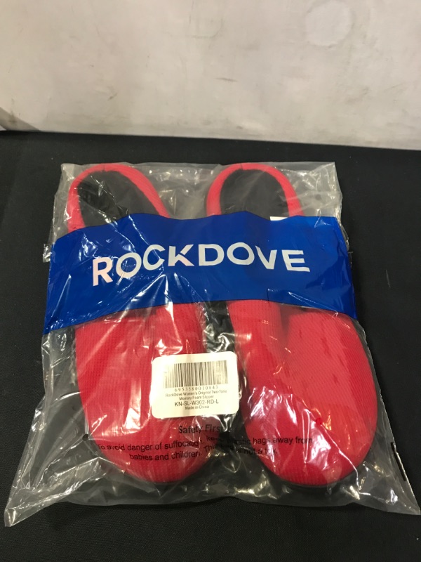 Photo 2 of RockDove Women's Original Two-Tone Memory Foam Slipper
size L 9-10