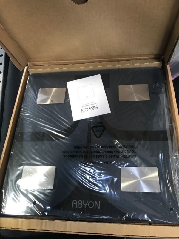 Photo 1 of [Upgraded 2019] Bluetooth Smart Scales Digital Weight and Body Fat Bathroom Scale- in -Depth 13 Body Composition Analyzer with iOS and Android APP - Perfect for Health Management or Fitness Journey
