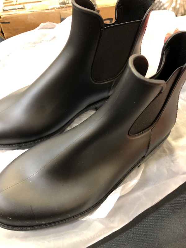 Photo 1 of Asgard Women's Ankle Rain Boots Waterproof Chelsea Boots SIZE 6 
