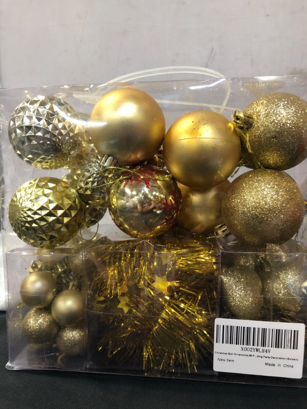 Photo 1 of CHRISTMAS BALL ORNAMENTS PARTY DECORATIONS