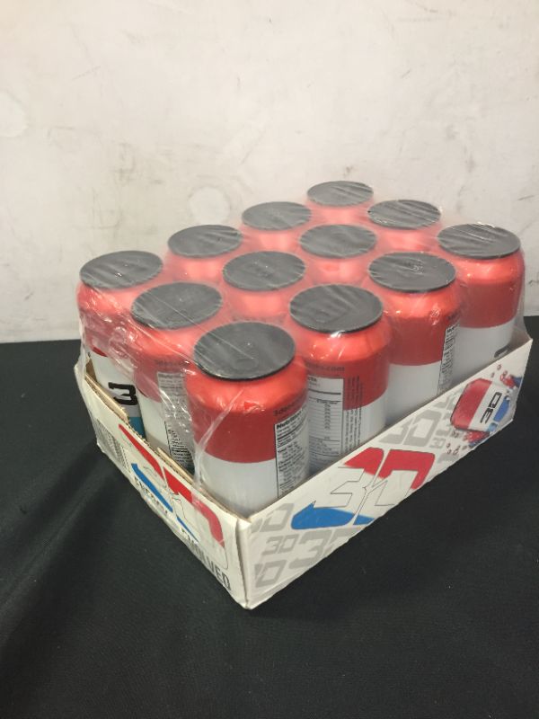 Photo 2 of 3D Energy Drink / Red, White & Blue (12 Pack) BB 09.16.2022