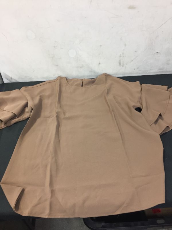 Photo 1 of BROWN BLOUSE LARGE 