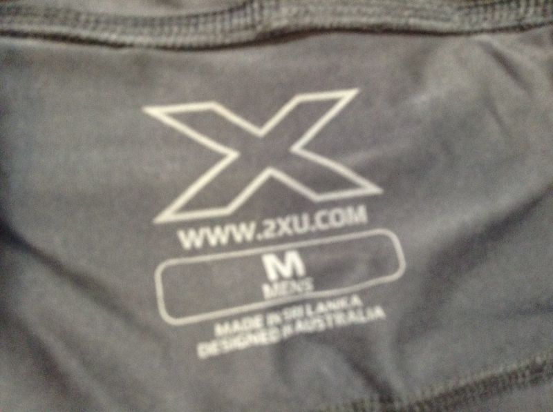 Photo 2 of 2XU Men's MCS Run Compression Tights size m 