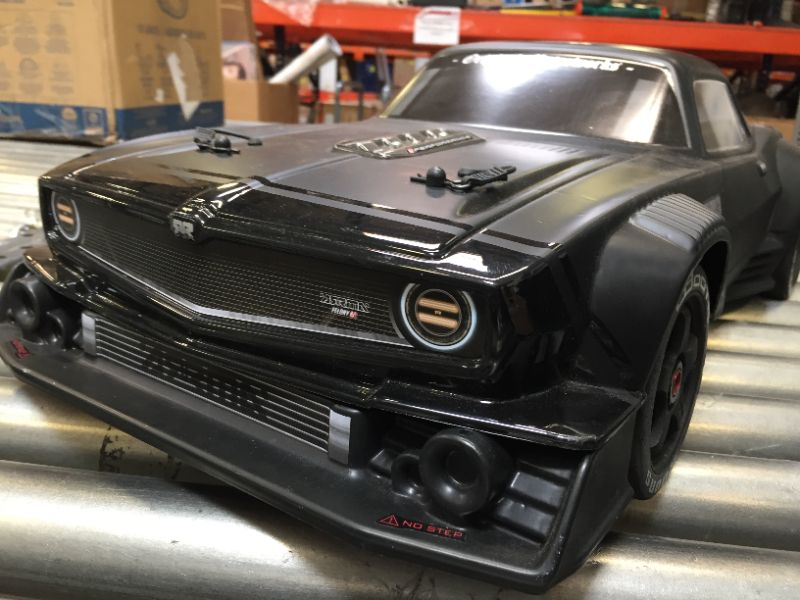 Photo 6 of ARRMA 1/7 Felony 6S BLX Street Bash All-Road Muscle Car RTR (Ready-to-Run Transmitter and Receiver Included, Batteries and Charger Required), Black, ARA7617V2T1