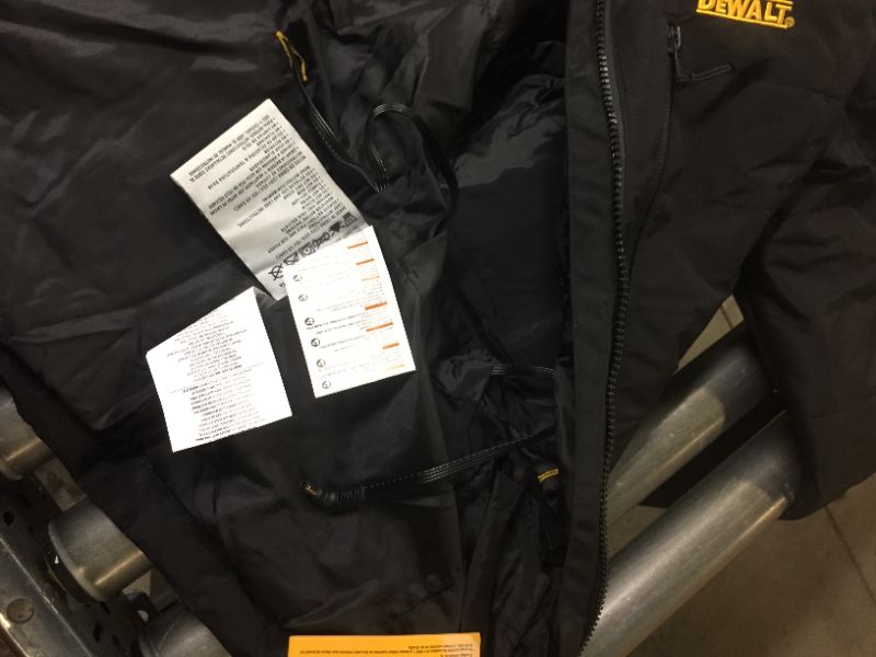 Photo 3 of DEWALTDCHJ077D1-L DCHJ077D1 Women's Quilted Heated Jacket, Black, Large. Missing Battery, Minor Use, Could Not Test Heating. 