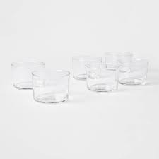 Photo 1 of 7oz 6pk Glass Asheboro Tasting Glasses - Threshold