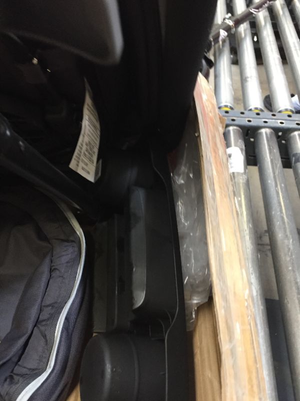 Photo 4 of Baby Trend Expedition Stroller Wagon - Color:Liberty Midnight. Box Packaging Damaged, Item Moderate Use, Scratches and Scuffs on item, Wear on item. 