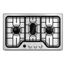 Photo 1 of 3-Burner Furrion RV Chef Collection™ Gas Cooktop,  Box Packaging Damaged, Minor Use, minor Scratches on item. 
