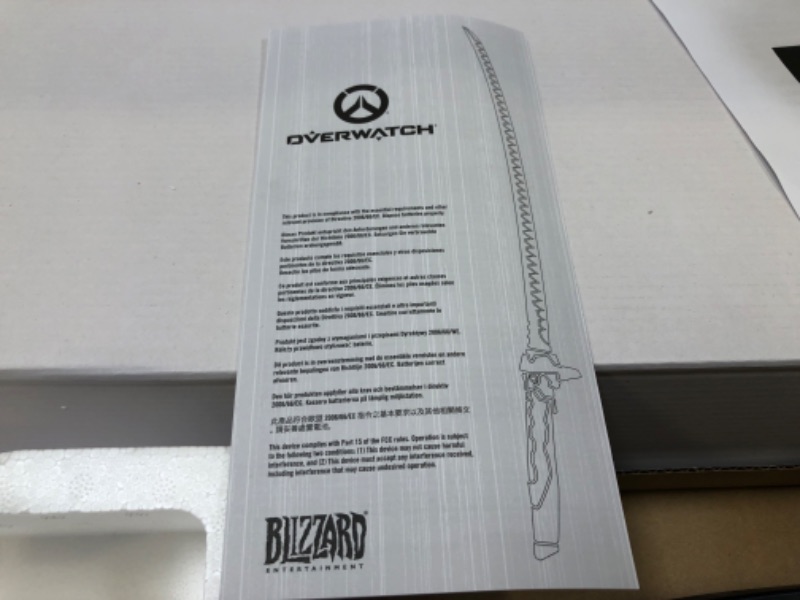 Photo 15 of Blizzard Entertainment Overwatch Genji Sword Replica