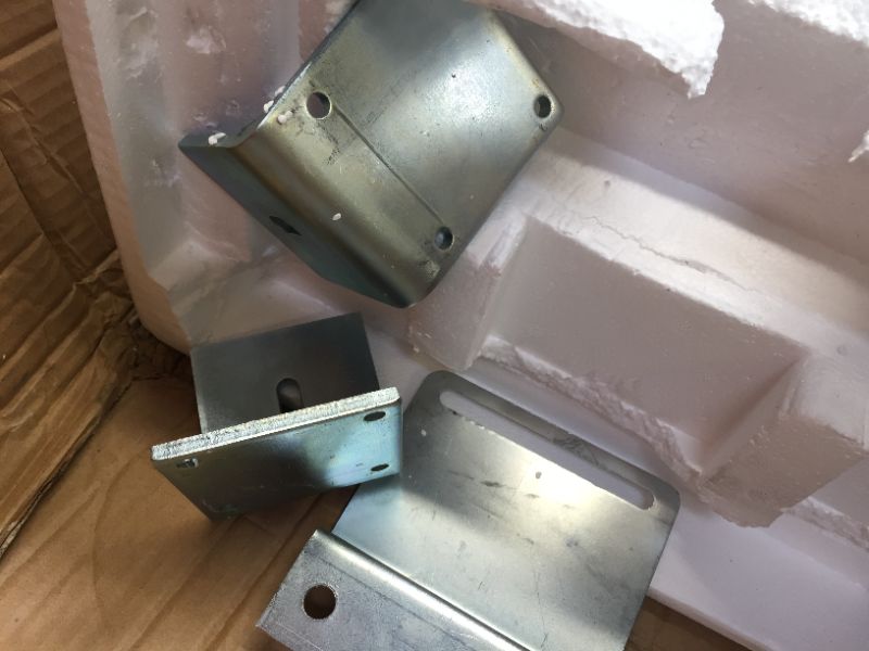 Photo 4 of ALEKO AC1400NOR Chain Driven Sliding Gate Opener for Gates up to 40 Feet Long 1400 Pounds, Box Packaging Damaged, Moderate use, Scratches and Scuffs Found on Item, Hardware Loose in Box, Missing Some Hardware and Parts.
