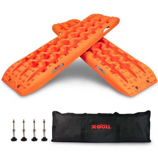 Photo 1 of X-Bull Recovery Traction Tracks Gen3 Sand-Mud-Snow Tire Ladder Orange
