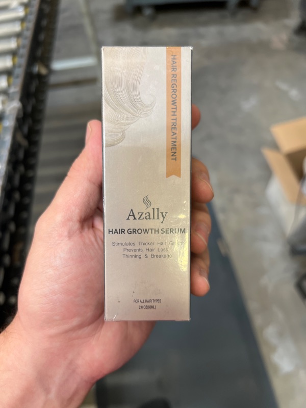 Photo 2 of Azally Hair Growth Serum, Ginger Hair Growth Oil , Best Hair Loss Prevention Treatment 60ml
FACTORY SEALED.