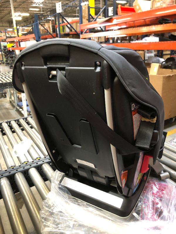 Photo 3 of Graco Slimfit 3 in 1 Car Seat | Slim & Comfy Design Saves Space in Your Back Seat, Redmond, Box Packaging Damaged, Moderate Use, Scratches and Scuffs Found on item, Missing Cup Holders.
