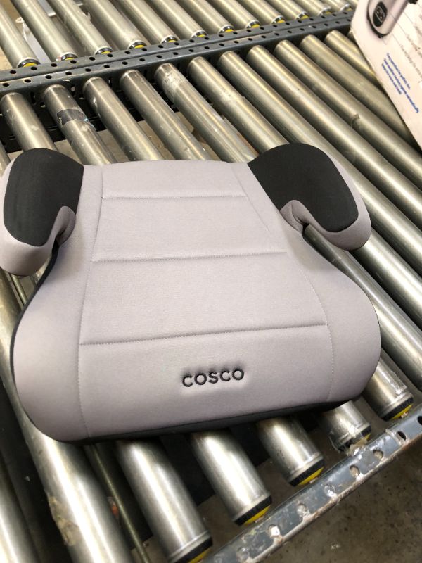 Photo 3 of Cosco Topside Backless Booster Car Seat (Leo), Box Packaging Damaged, Moderate Use, Scratches and Scuffs Found on item, Stain Found on item, Dirty From Previous Use
