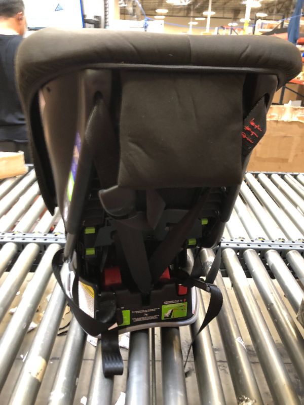Photo 5 of Britax Allegiance 3 Stage Convertible Car Seat, Luna, Box Packaging Badly Damaged, Moderate Use, Scratches and Scuffs Found on item, Hair Found on Item From Previous Use. 
