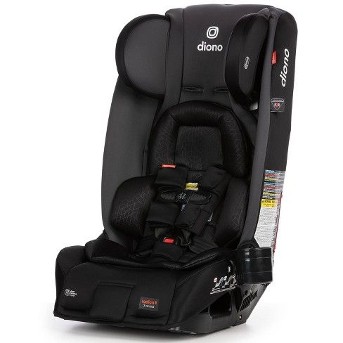Photo 1 of Diono Radian 3RXT All-in-One Convertible Car Seat - Gray Slate, Box Packaging Damaged, Moderate Use, Scratches and Scuffs Found on item
