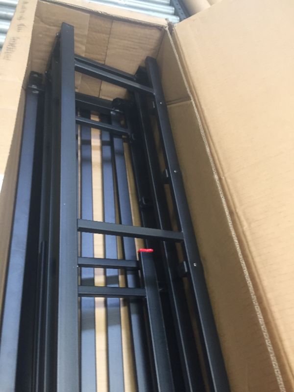 Photo 3 of Amazon Basics Smart Box Spring Bed Base, 9-Inch Mattress Foundation - King Size, Tool-Free Easy Assembly, Box Packaging Damaged, Moderate Use, Scratches and Scuffs on item, Missing Parts, and Hardware, Selling for Parts.
