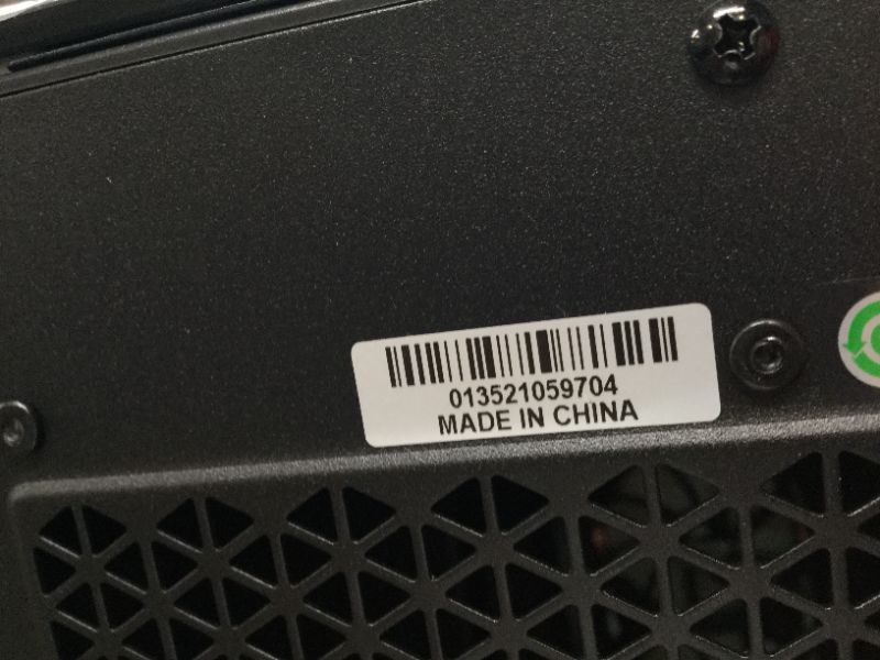 Photo 1 of Corsair iCUE 5000X RGB Tempered Glass Mid-Tower ATX PC Smart Case - Black, Box Packaging Damaged, Moderate Use, Scratches and Scuffs Found on item, Missing Parts. 
