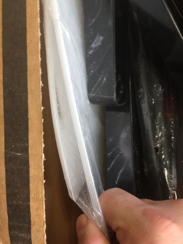 Photo 1 of ALLZONE Bathroom Organizer, Over The Toilet Storage, 4-Tier Adjustable Shelves for Small Room, Saver Space, 92 to 116 Inch Tall, Black, Box Packaging Damaged, Moderate Use, Scratches and Scuffs on item, Missing Parts, and Hardware, Selling for Parts.
