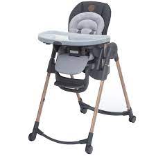 Photo 1 of Maxi-Cosi 6-in-1 Minla High Chair, Essential Graphite, Box Packaging Damaged, Minor Use
