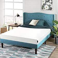 Photo 1 of Zinus 6 Inch Green Tea Memory Foam Mattress / CertiPUR-US Certified / Bed-in-a-Box / Pressure Relieving, King, Box Packaging Damaged, Item is New, Item is Sealed.
