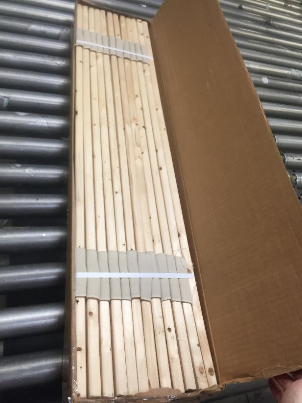 Photo 1 of 39 Inch Wide Wood Slats for Bed Board, Box Packaging Damaged, Minor Use
