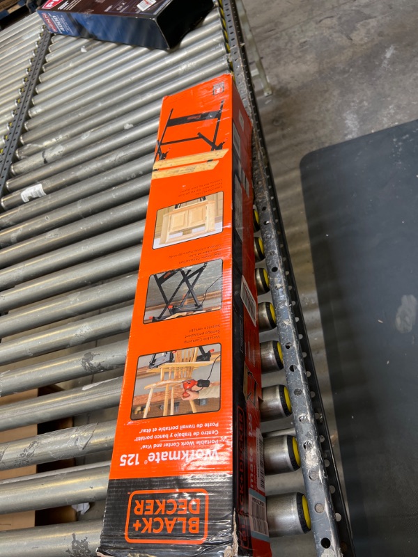 Photo 1 of BLACK+DECKER Workmate Portable Workbench, 350-Pound Capacity (WM125)