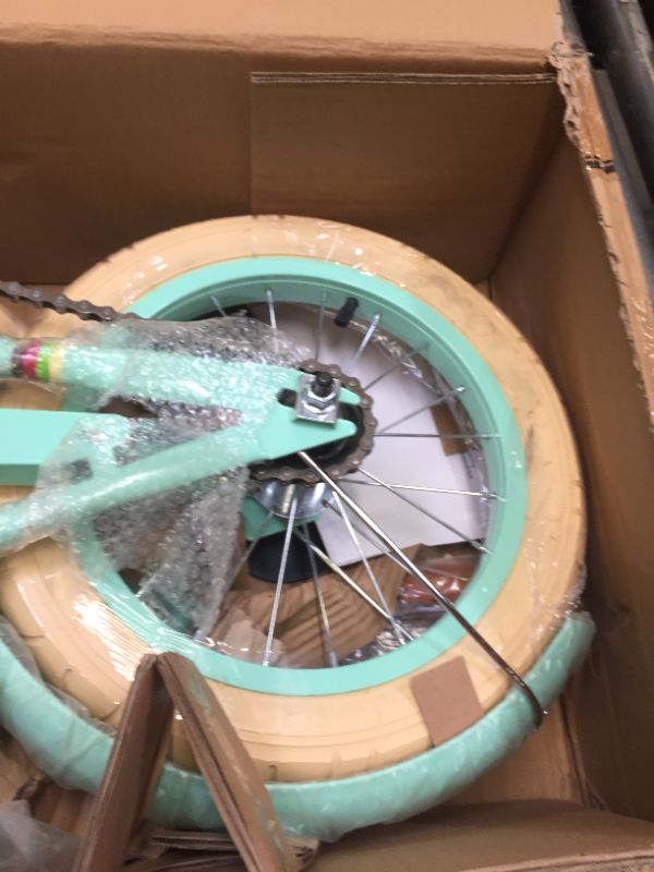 Photo 7 of ACEGER Girls Bike with Basket, Kids Bike for 3-13 Years, Box Packaging Damaged, Minor Use,

