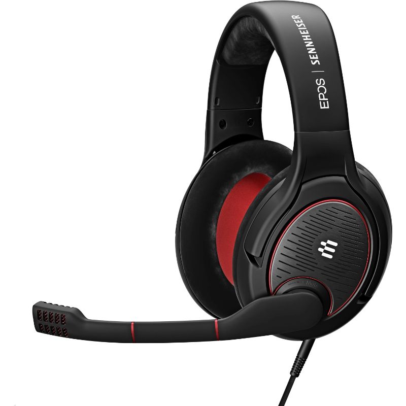Photo 1 of EPOS Sennheiser Game One Black/Red Open Acoustic Wired Gaming Headset
