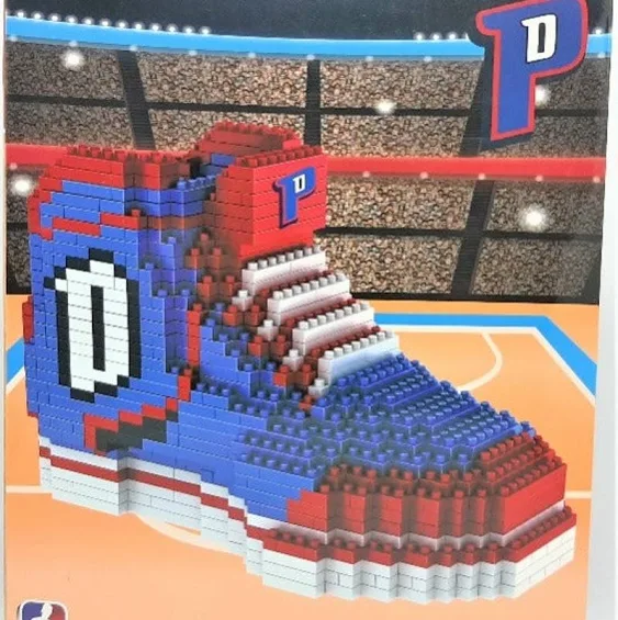 Photo 1 of Detroit Pistons NBA 3D Construction Toy/Puzzle by BRXLZ / FOCO ~ 1199 pcs