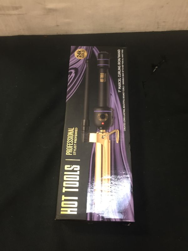 Photo 2 of Hot Tools Ceramic Curling Marcel Iron 1" #