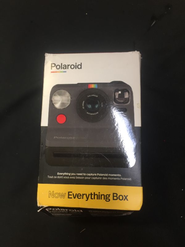 Photo 4 of Polaroid Originals Now I-Type Instant Camera and Film Bundle - Everything Box Black (6026)
