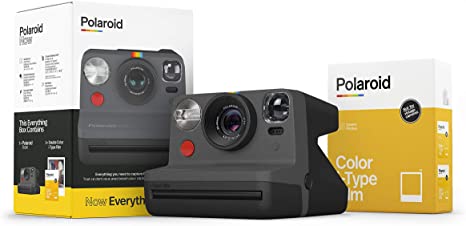 Photo 1 of Polaroid Originals Now I-Type Instant Camera and Film Bundle - Everything Box Black (6026)

