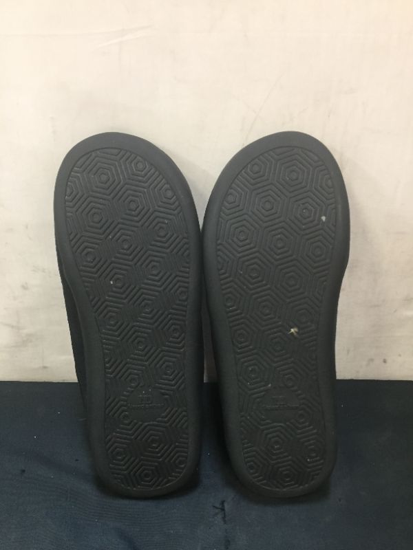 Photo 3 of 15-16D BLACK MENS HOUSE SLIPPERS