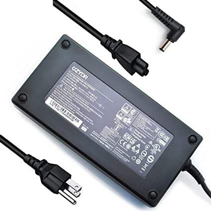 Photo 1 of 19.5V 11.8A 230W Charger for Chicony A230A012L A12-230P1A A17-230P1A P65 GS65 for Msi GS75 957-17G11P-101 GT72S STEALTH-248 GS65 5.5 x 2.5mm Laptop Charger Adapter
