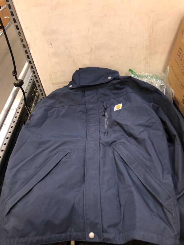 Photo 2 of Carhartt Men's Storm Defender Loose Fit Heavyweight Jacket ( SIZE: LARGE ) 