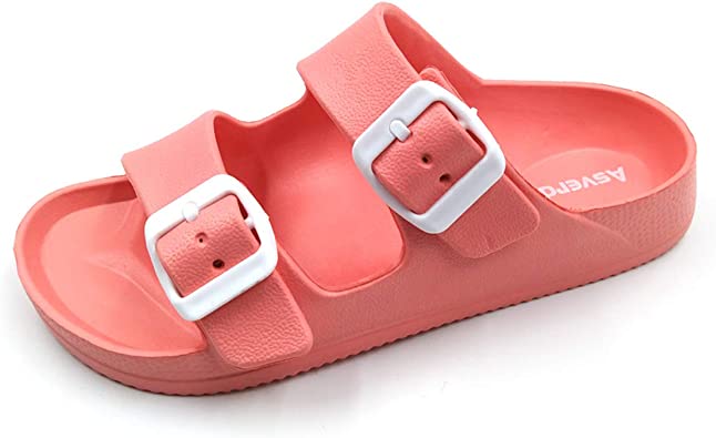 Photo 1 of Asverd Kids Double Buckle Adjustable Arch Support Sandals ASKID068 - size M
