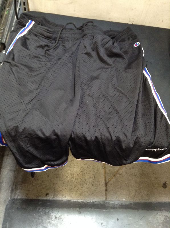 Photo 2 of Champion Basketball Shorts, Big and Tall Shorts for Men, Mens Mesh Short - 4X - ITEM IS DIRTY / NEEDS TO BE WASHED -