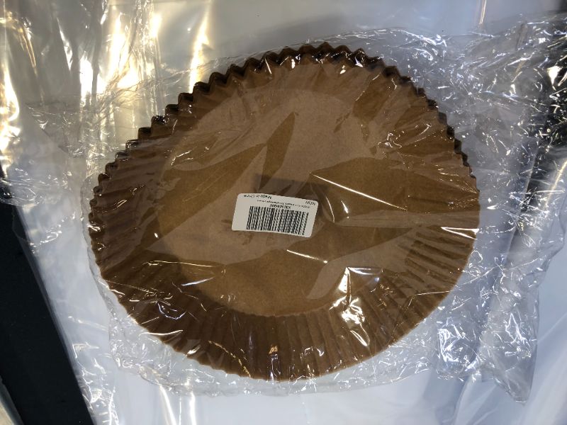 Photo 1 of 50 PCS Air Fryer Non-stick Disposable Paper Liner, Baking Paper for Air Fryer Oil-proof, Water-proof, Parchment for Baking Roasting Microwave
