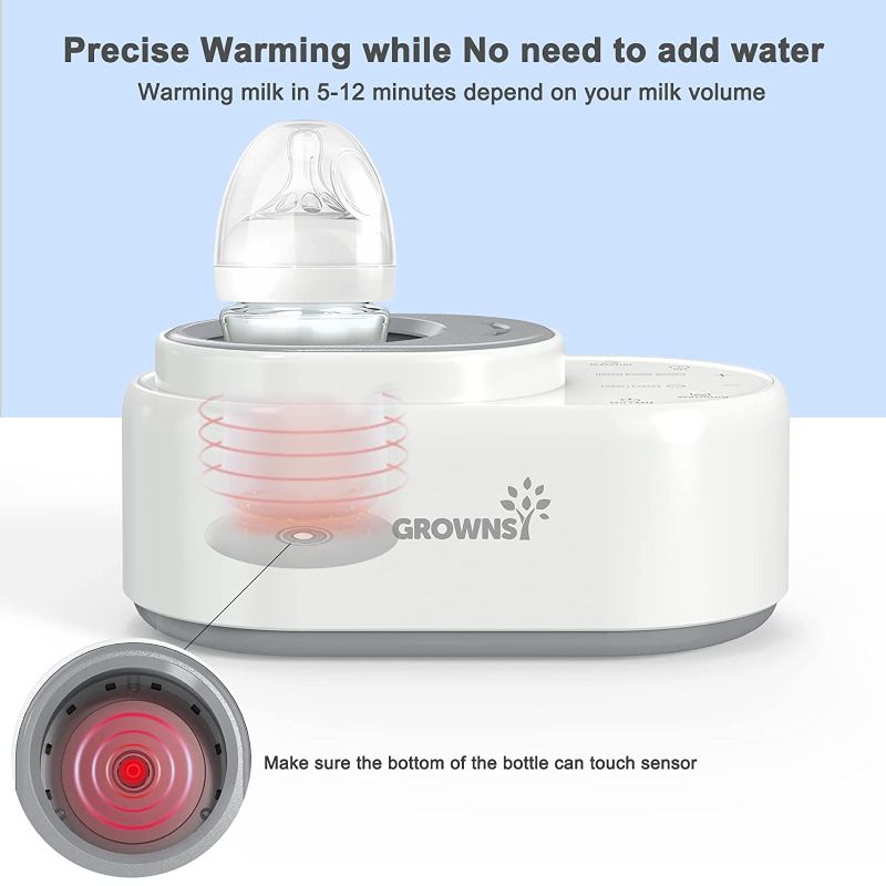 Photo 1 of Baby Bottle Warmer Water-Free Fast Milk Warmer Baby Food Heater & Dryer for Breastmilk & Formula with Precise Temperature Control & Timer
