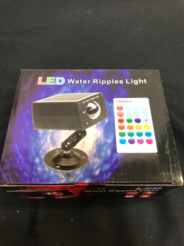 Photo 3 of Christmas Water Wave Light Projector,RGB Party Lights,Water Wave 