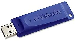 Photo 1 of Verbatim USB Flash Drive, 2GB, Blue 4 PACK 
