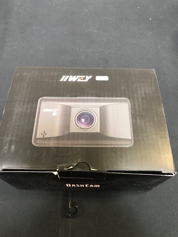 Photo 5 of iiwey S3- Upgraded 4K Dash Cam Built with WiFi GPS UHD 2160P Dashboard Camera Recorder, 3" IPS Touchscreen, 170° Wide Angle, WDR, Night Vision, SD Card Included
