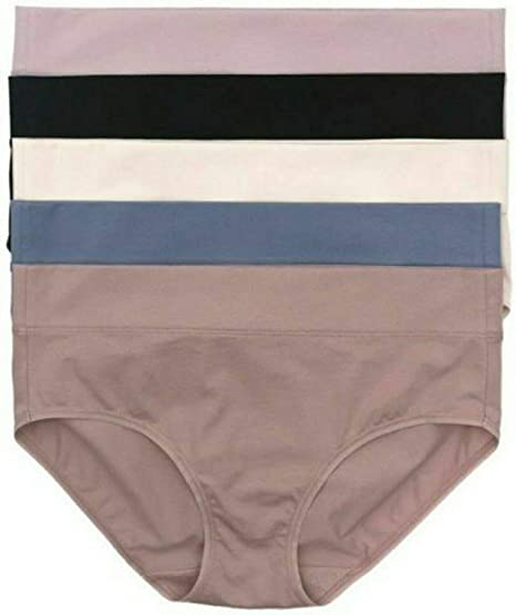 Photo 1 of Felina | Pima Cotton Hipster Panty | 5-Pack SIZE SMALL