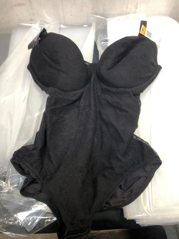 Photo 1 of Bali Women’s Shapewear Firm Control Ultra Light Built-in Bra Lace Body Shaper Briefer Fajas DF6552 SIZE 38DD