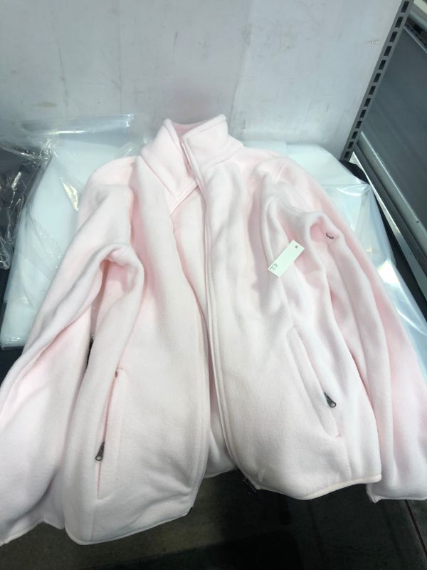 Photo 2 of Amazon Essentials Women's Classic-Fit Long-Sleeve Full-Zip Polar Soft Fleece Jacket SIZE MEDIUM