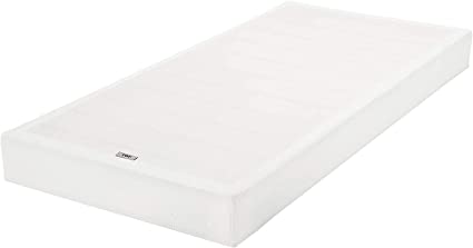 Photo 2 of AmazonBasics Mattress Foundation / Smart Box Spring for Twin Size Bed, Tool-Free Easy Assembly - 5-Inch, Twin