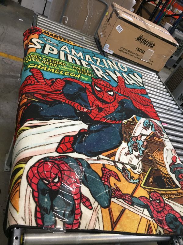 Photo 1 of 4'5"X6'5" AREA RUG SPIDERMAN